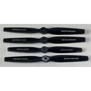 Lot of 4 - Master Airscrew RC Model Airplane Propellers 11" & 10"